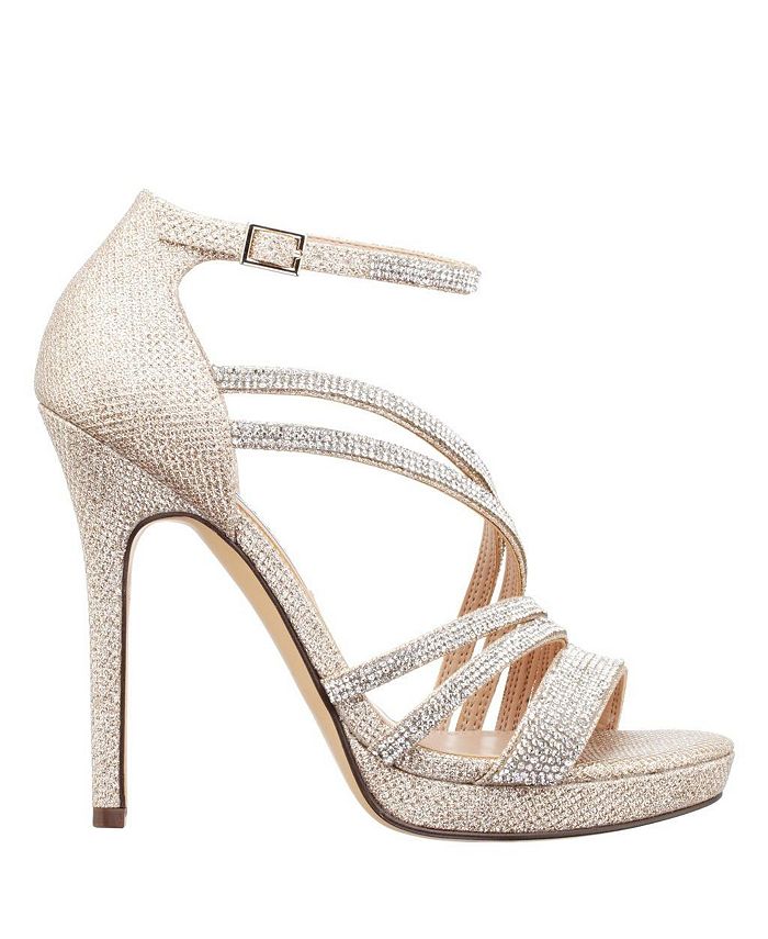Nina Freyja Strappy Dress Sandals & Reviews - Evening & Wedding - Shoes ...
