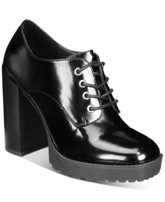 Wild Pair Darlaa Lace-Up Oxford Pumps, Created for Macy's