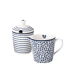 Blueprint Collectables Milk Jug and Sugar Bowl in Gift Box, Set of 2