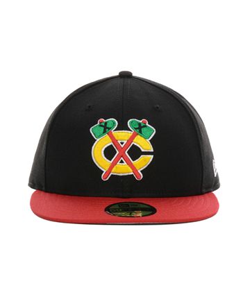 CHICAGO BLACKHAWKS NHL NEW ERA 59FIFTY 7 5/8 FITTED HAT