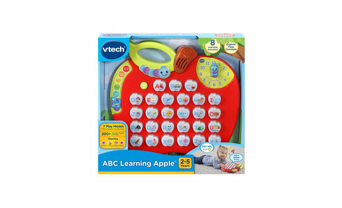 Shop Vtech Abc Learning Apple In Multi Color