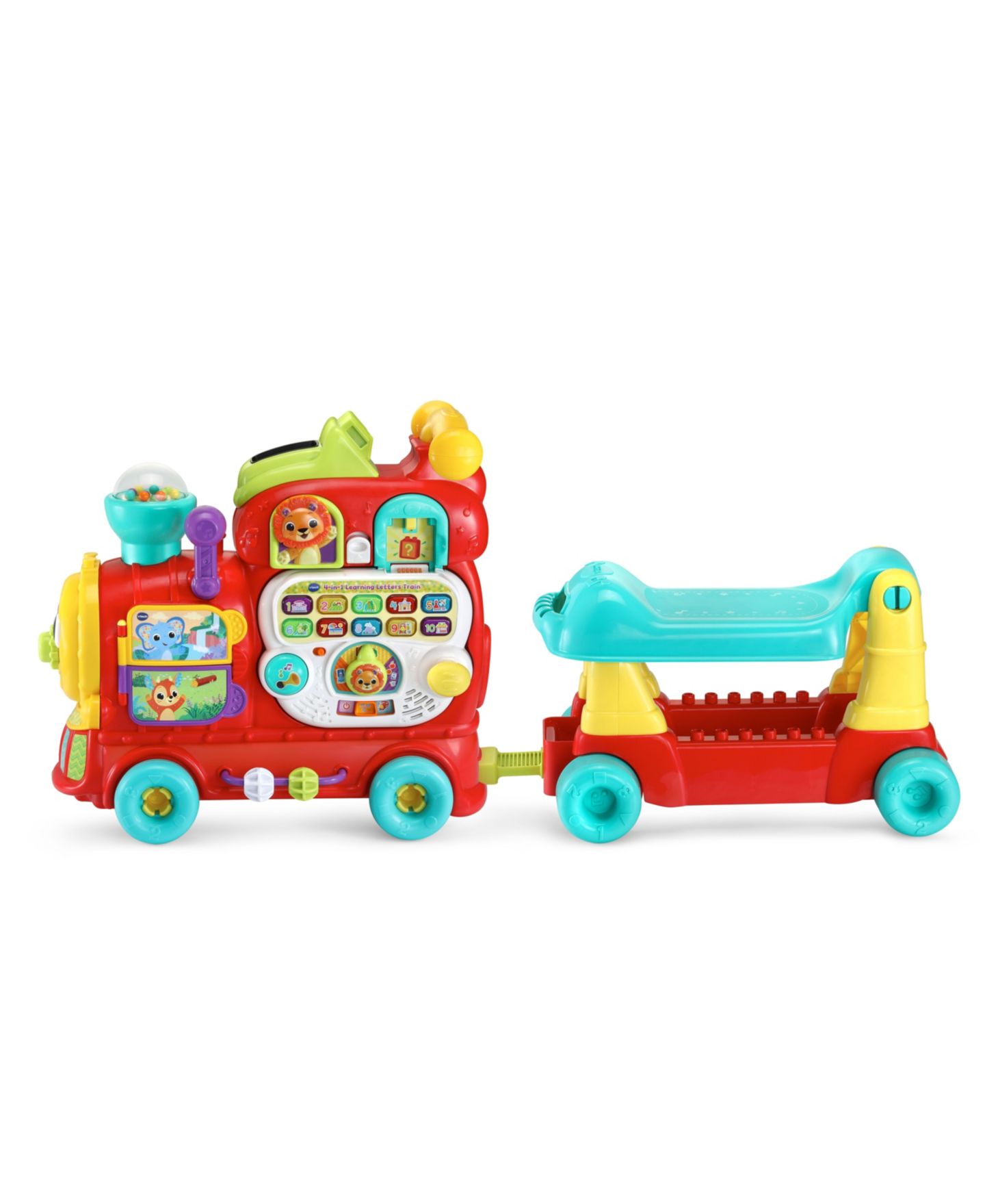 Детская игрушка VTech 4-in-1 Learning Letters Train™, цвет: Разноцветный — фото 1