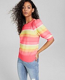 Cashmere Striped Sweater, Created for Macy's