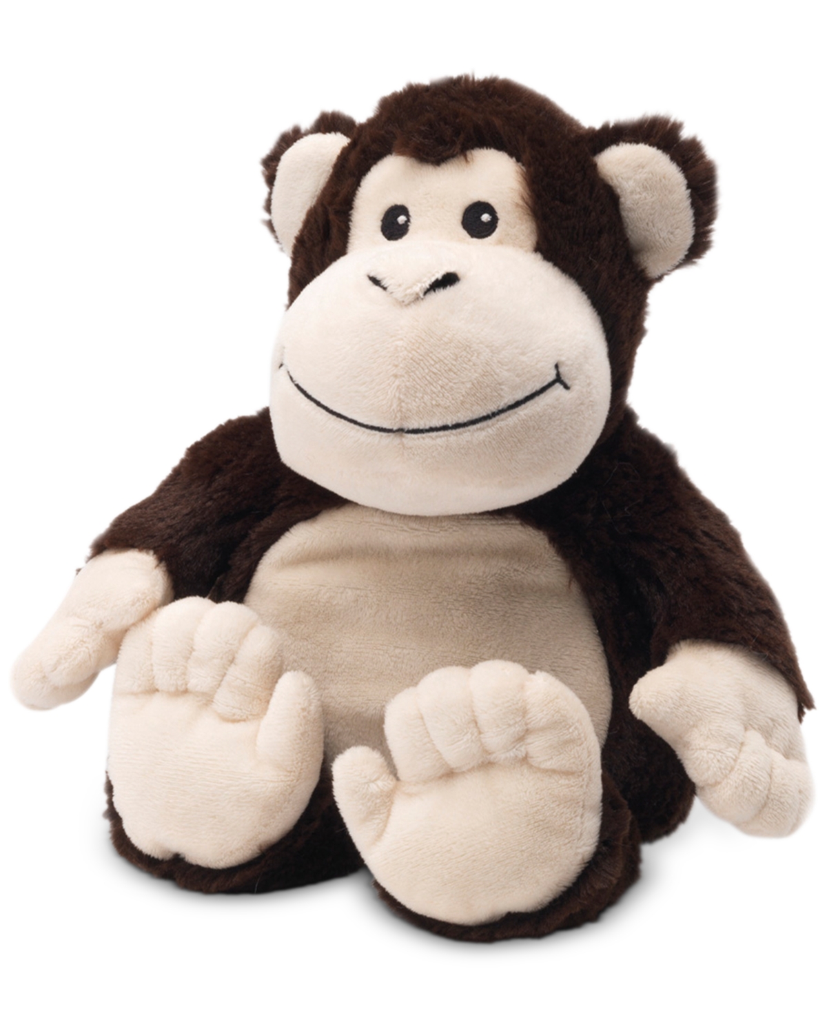 Warmies Monkey Microwavable Plush Toy In Brown