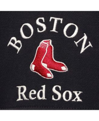 Women's Navy and Red Boston Red Sox Rugby Pullover Hoodie