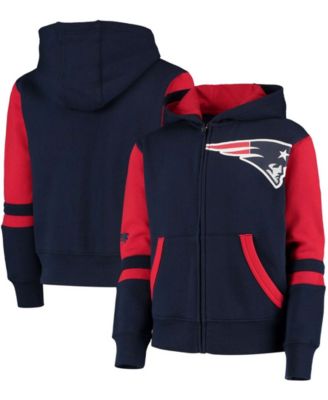 Outerstuff Youth Navy New England Patriots Logo Pullover Hoodie Size: Extra Large