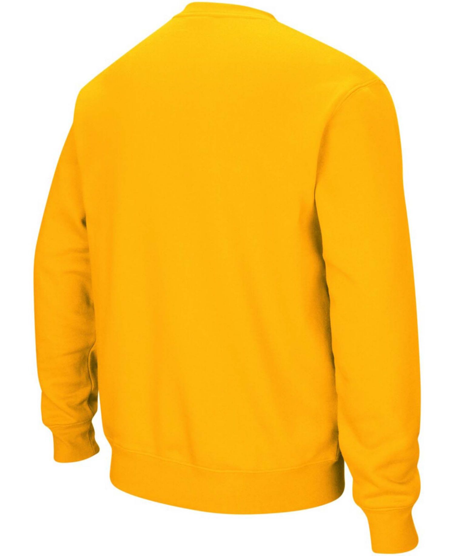 Men's LSU Tigers Arch & Logo Crew Neck Sweatshirt