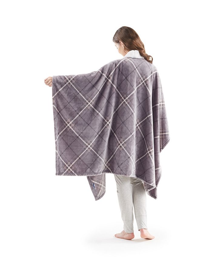 Charter Club Cozy Plush Wrap 50" x 70" Throw, Created for Macy's