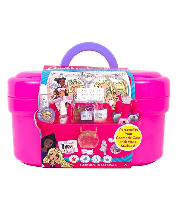 Barbie Cosmetic Case 20 Piece Set Macy S