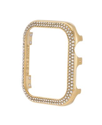 Women's Gold-Tone Alloy Metal Premium Crystal Protective Case for Apple Watch&reg;  40mm