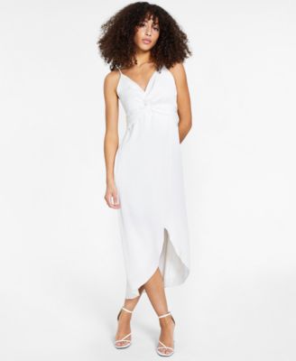 macys white dresses