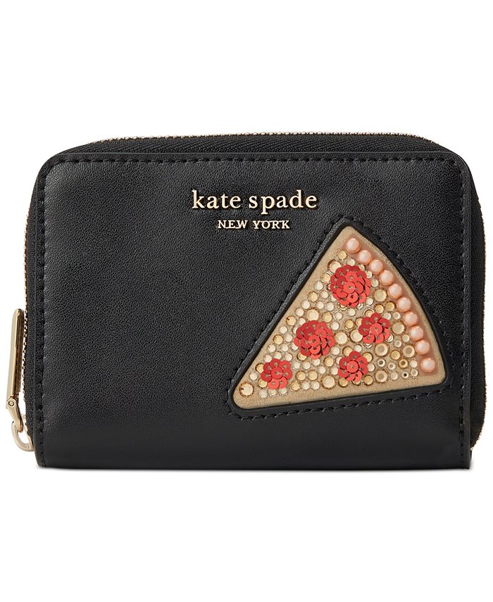 kate spade new york On A Roll Leather Zip Card Case & Reviews - Handbags &  Accessories - Macy's