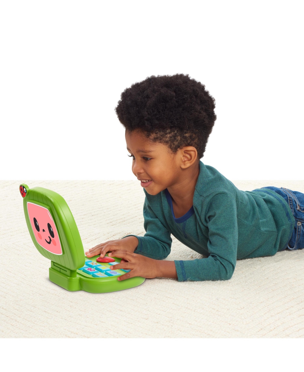 Shop Just Play Cocomelon Sing And Learn Laptop Toy For Kids, Lights & Sounds In Assorted