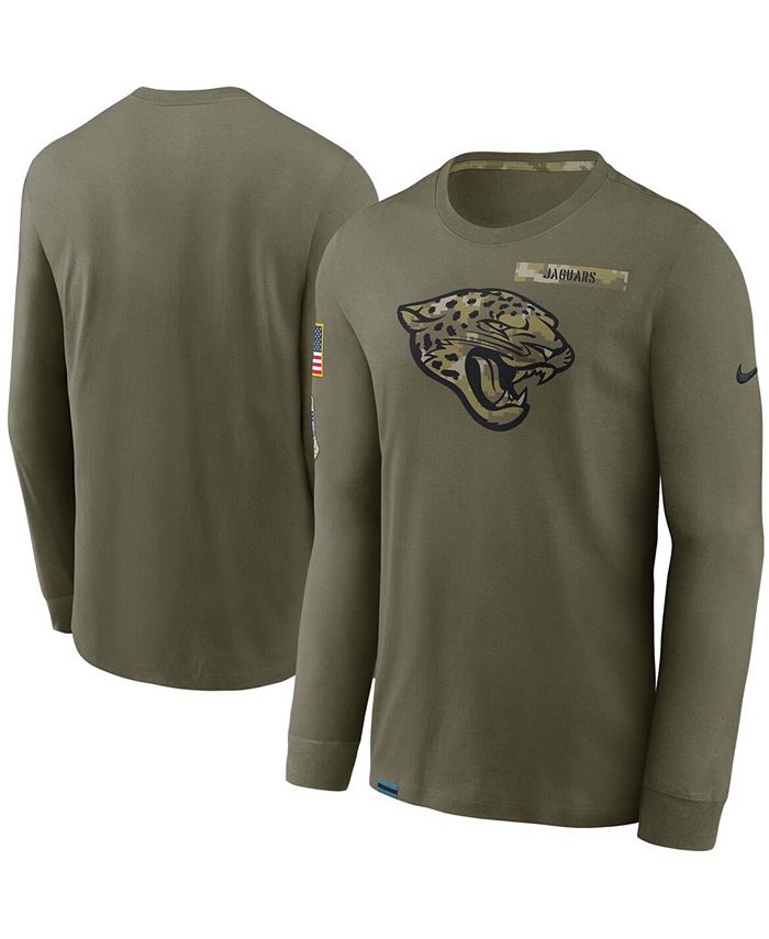 Nike Men's Olive Jacksonville Jaguars 2021 Salute To Service Performance  Long Sleeve T-Shirt - Macy's