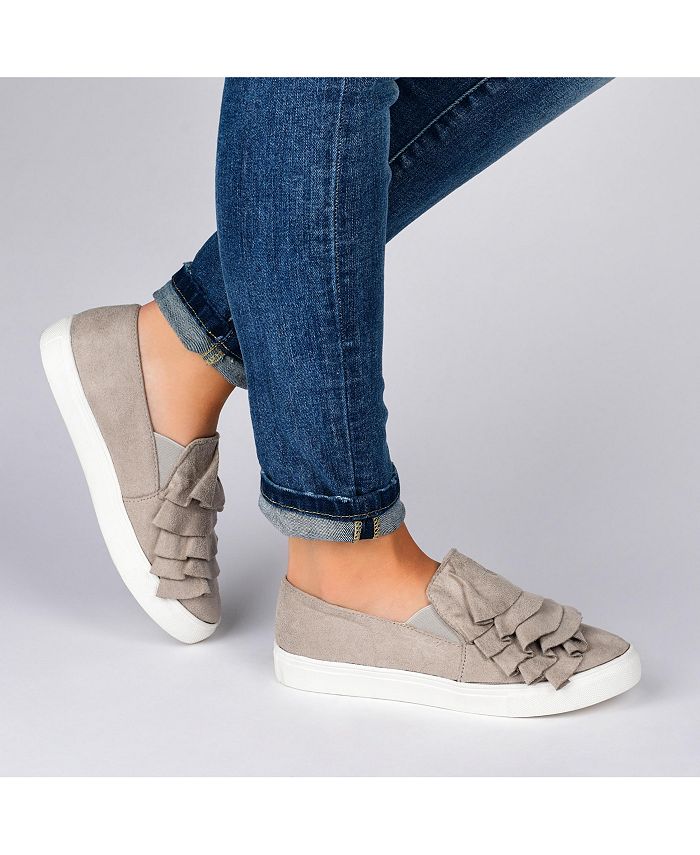 Journee Collection Women's Glint Sneakers & Reviews - Athletic Shoes ...