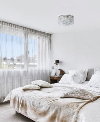 Glam 2 Light Round Flush Mount