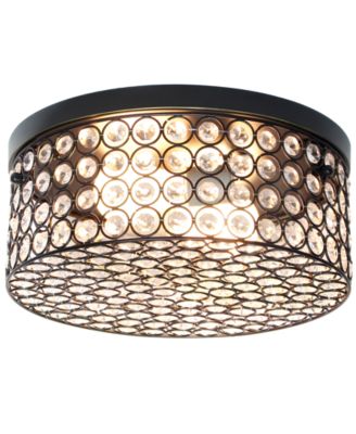 Glam 2 Light Round Flush Mount