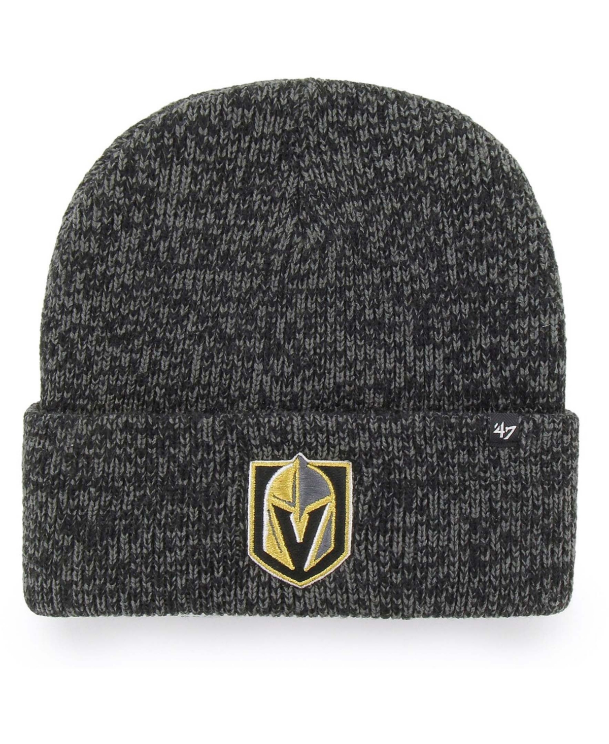 Men'sVegas Golden Knights Brain Freeze Cuffed Knit Hat - Black