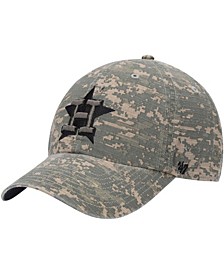 Men's Camo Houston Astros Phalanx Clean Up Adjustable Hat