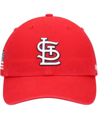 Men's Red St. Louis Cardinals Heritage Clean Up Adjustable Hat