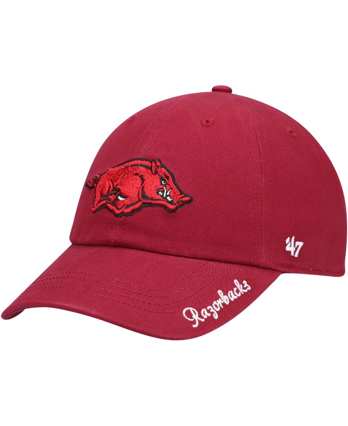 Women'sArkansas Razorbacks Miata Clean Up Logo Adjustable Hat - Cardinal
