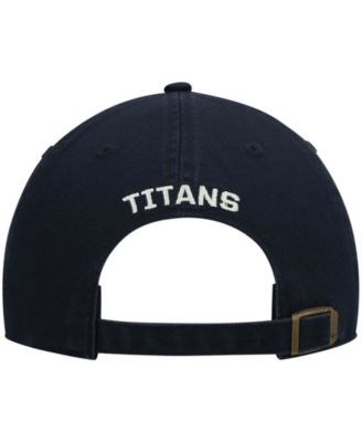Women's Navy Tennessee Titans Finley Clean Up Adjustable Hat