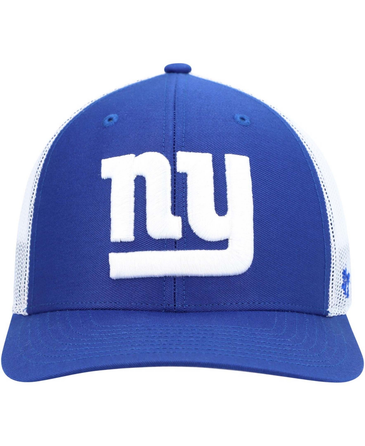 Men's White New York Giants Trucker Snapback Hat - White