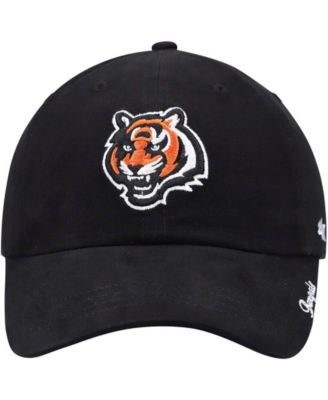 Women's Black Cincinnati Bengals Miata Clean Up Primary Adjustable Hat