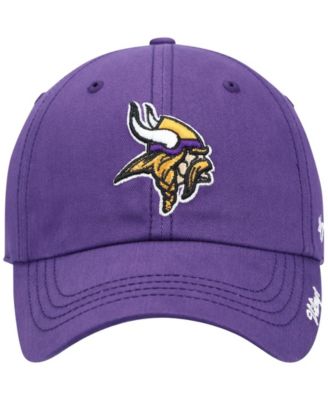 Women's Purple Minnesota Vikings Miata Clean Up Primary Adjustable Hat
