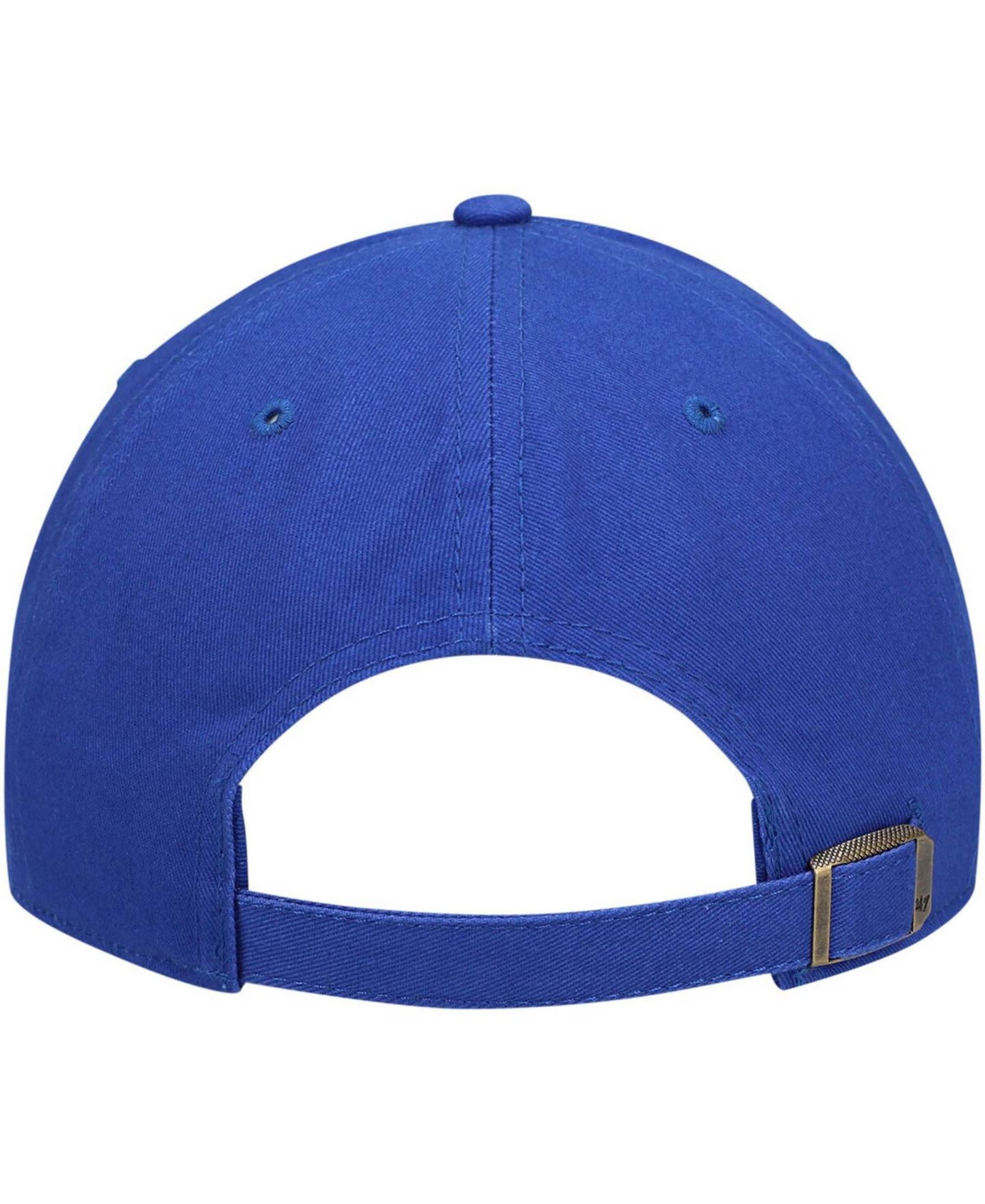 Женская кепка '47 Brand Blue New York Rangers Team Miata Clean Up Adjustable Hat — фото 5