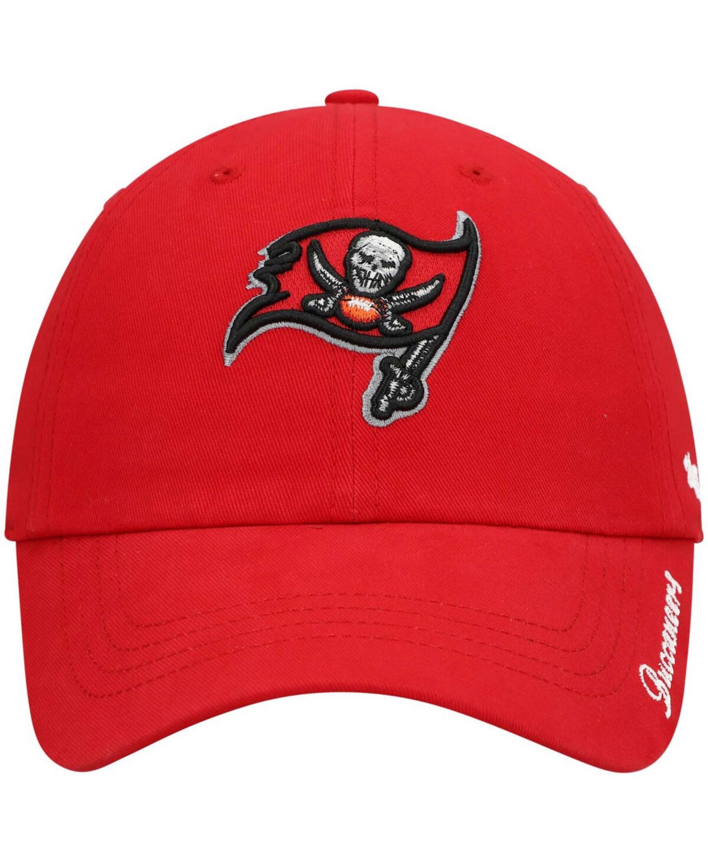 '47 Brand Женская бейсболка '47 Tampa Bay Buccaneers Miata Clean Up Secondary, Red — фото 3