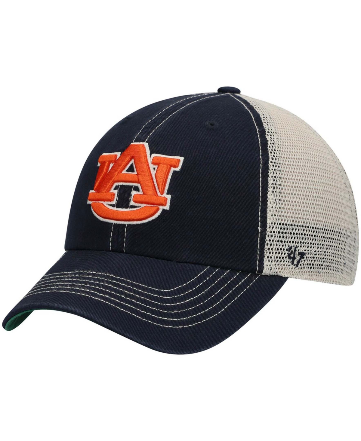 47 Brand Men's Navy Auburn Tigers Trawler Trucker Snapback Hat
