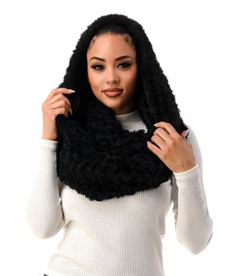 Women's Ombre Faux Fur Ultra Soft Infinity Scarf