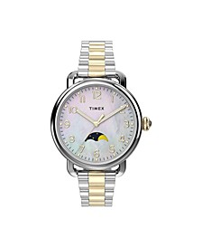 Women's Standard Two-Tone Stainless Steel Bracelet Watch 34 mm