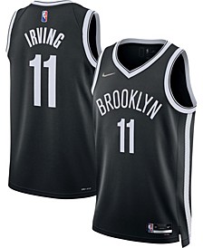 Men's Kyrie Irving Black Brooklyn Nets 2021/22 Diamond Swingman Jersey - Icon Edition