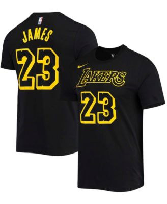 lebron james t shirt black