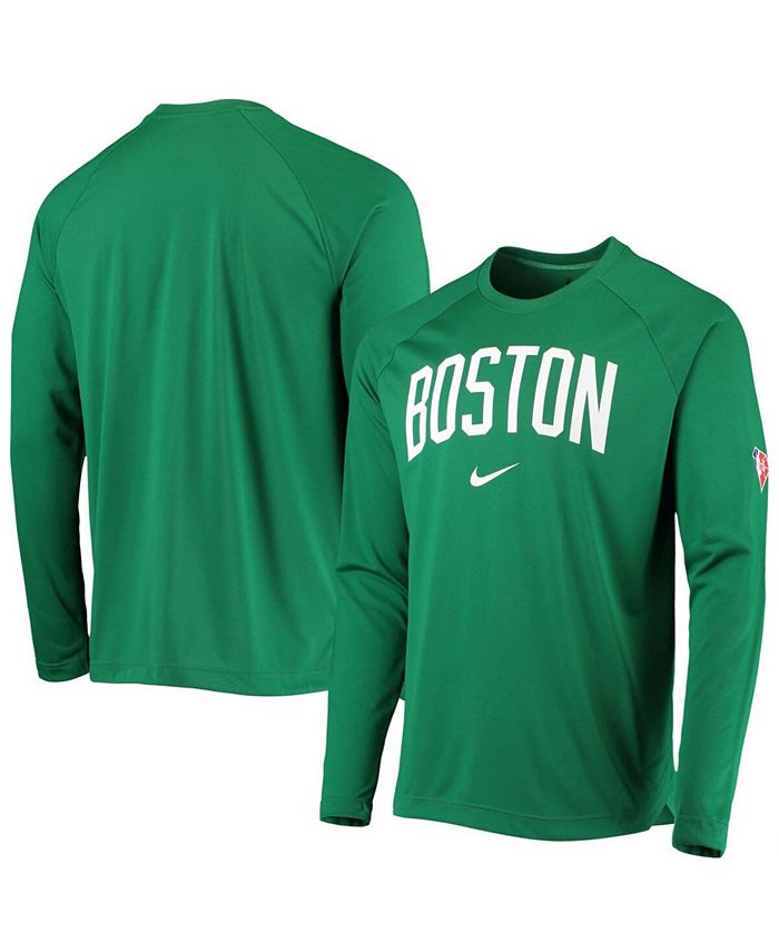 Nike Men's Kelly Green Boston Celtics 75th Anniversary Pregame Shooting ...