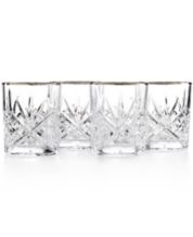 MARTHA STEWART 12-Piece Bowey Double Old Fashion and Highball Glassware Set  985120311M - The Home Depot