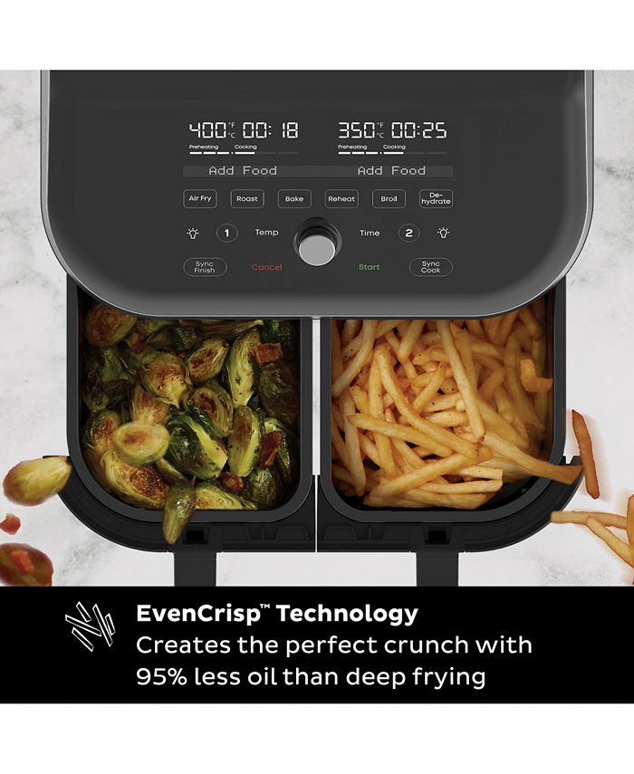 Instant Pot Vortex Plus XL 8quart Dual Basket Air Fryer Oven, 2