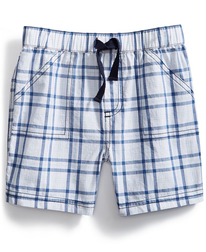 First Impressions Baby Boys Plaid Shorts, Created for Macy's Macy's