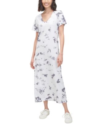 Macy's tie dye maxi dress best sale