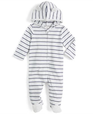 First Impressions - Baby Boy Stripe Coverall