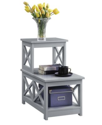 Oxford 2 Step Chairside End Table