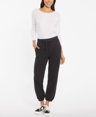 NYDJ - Women's French Terry Elastic Hem Sweatpants
