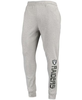 Men's Heathered Gray Las Vegas Raiders Jogger Pants