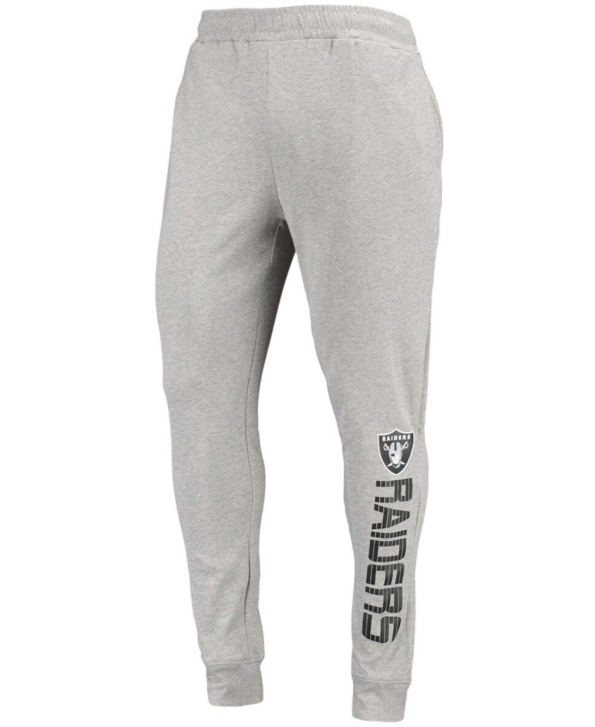 Men'sLas Vegas Raiders Jogger Pants - Heathered Gray
