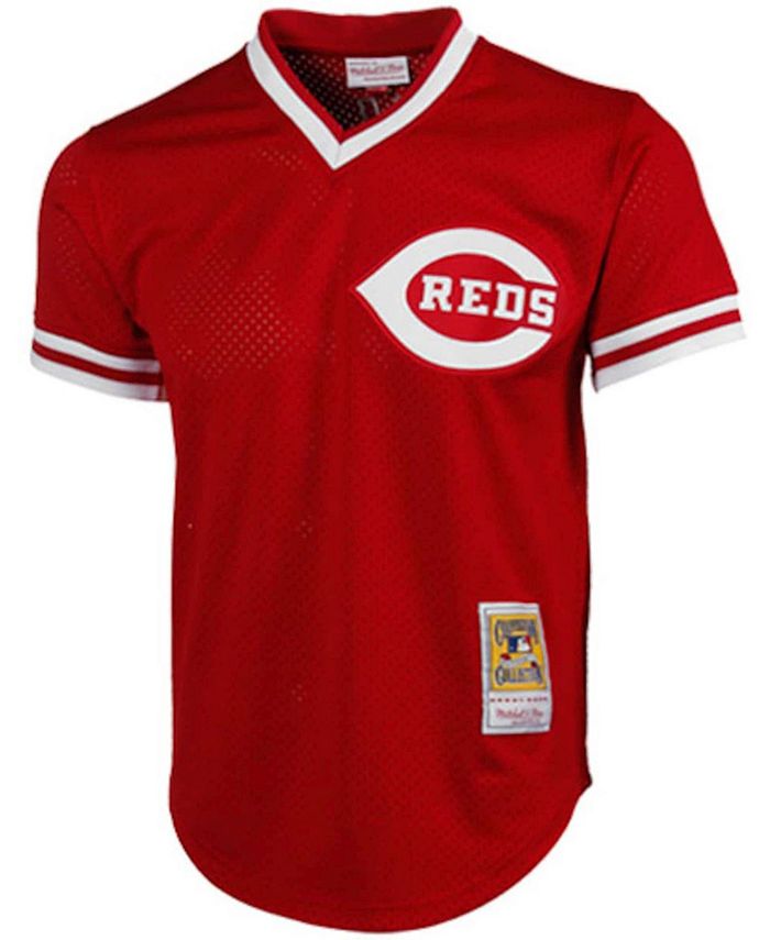 Mitchell & Ness Men's Johnny Bench Red Cincinnati Reds 1983 Authentic ...
