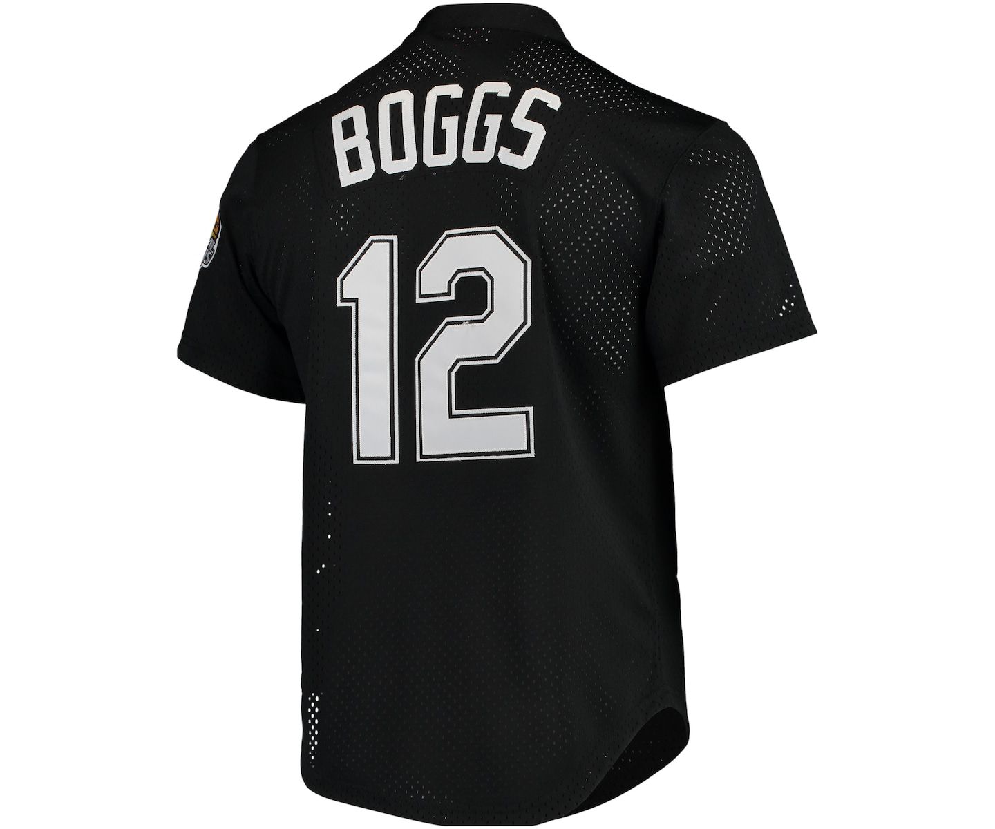 Мужской топ Mitchell & Ness Tampa Bay Rays Cooperstown Collection 1991 Mesh Batting Practice Jersey - Wade Boggs — фото 4