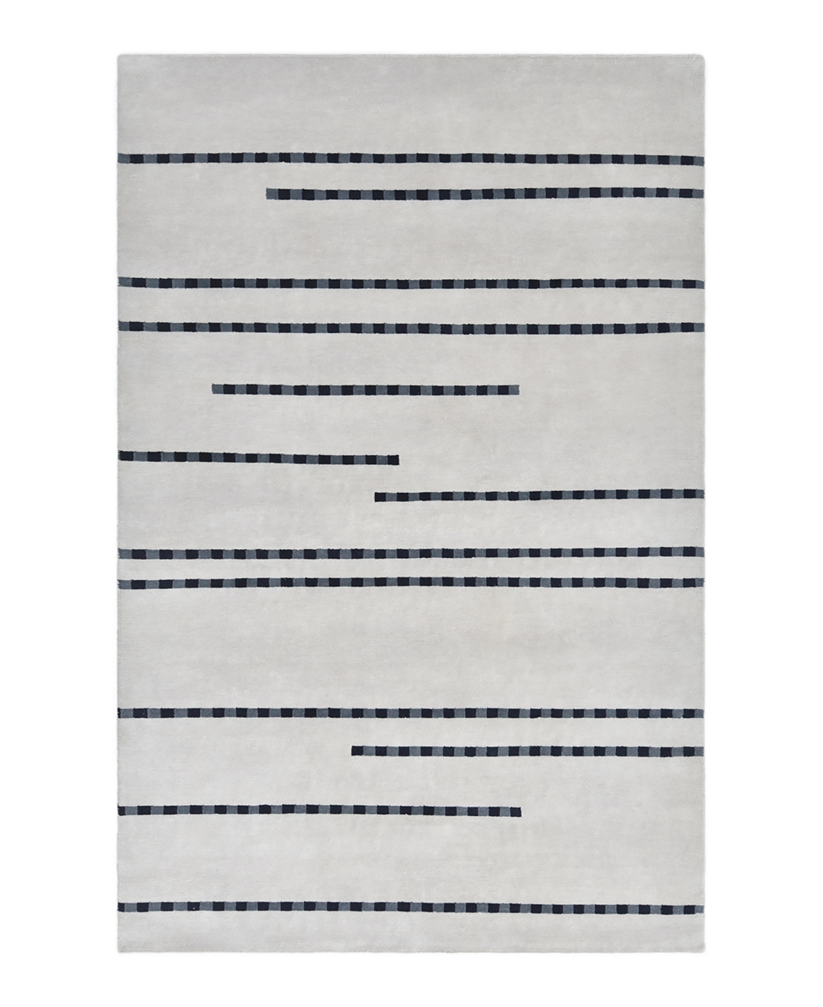 Timeless Rug Designs Faith S3369 5' x 8' Area Rug - Silver-Tone