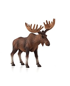 Mojo Realistic International Wildlife European Elk Moose Figurine
